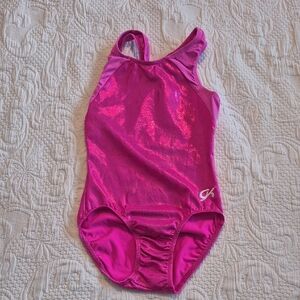 GK child XL 2 tone pink leotard, dance gymnastics VGUC no tags